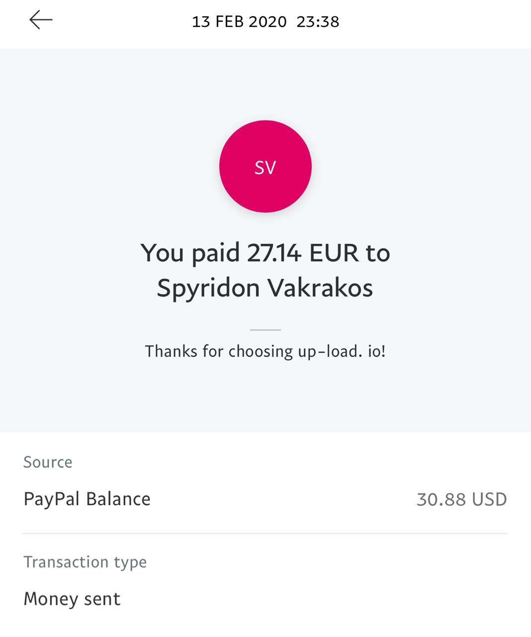 UP-LOAD.IO Payment Proof