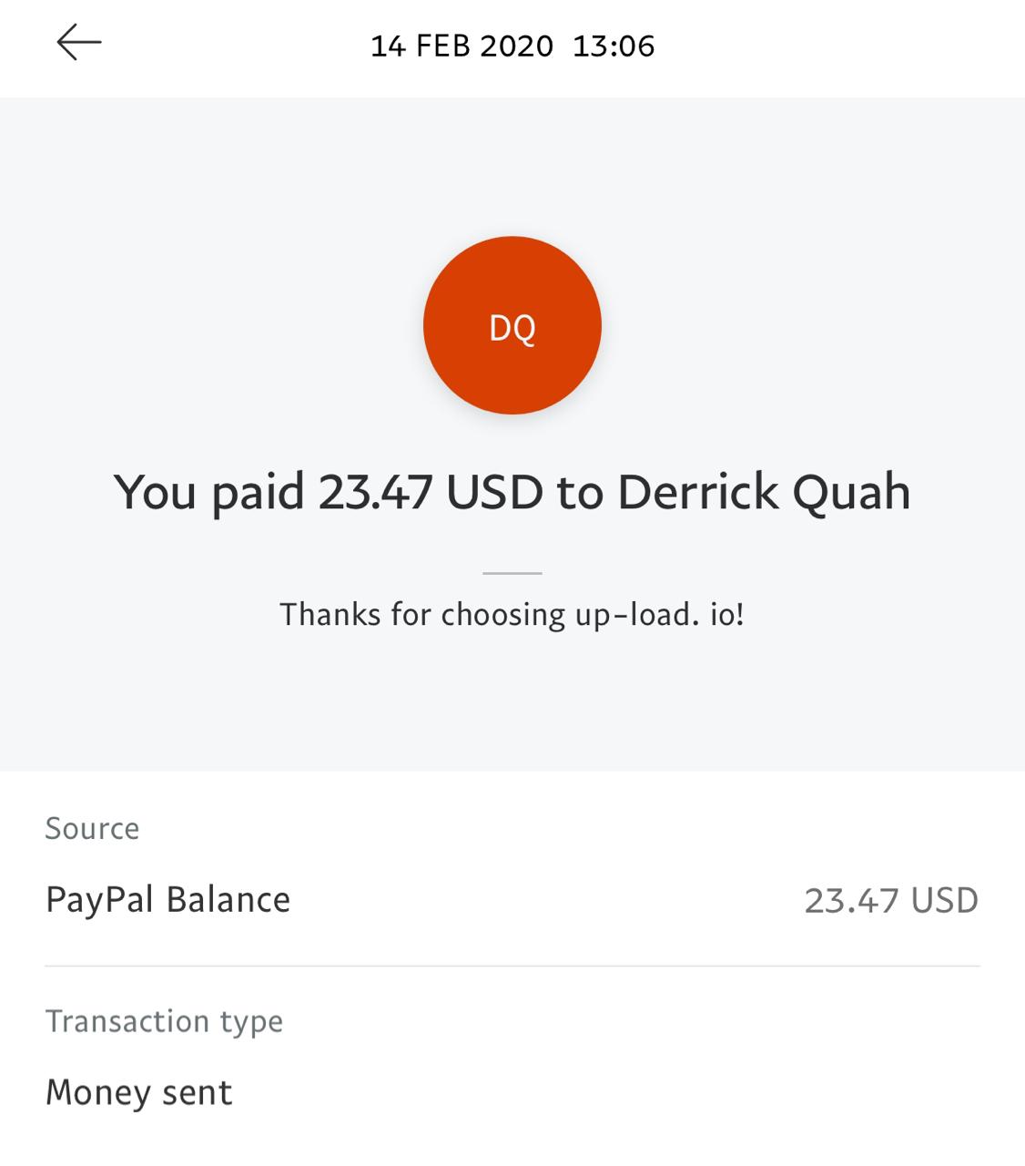 UP-LOAD.IO Payment Proof