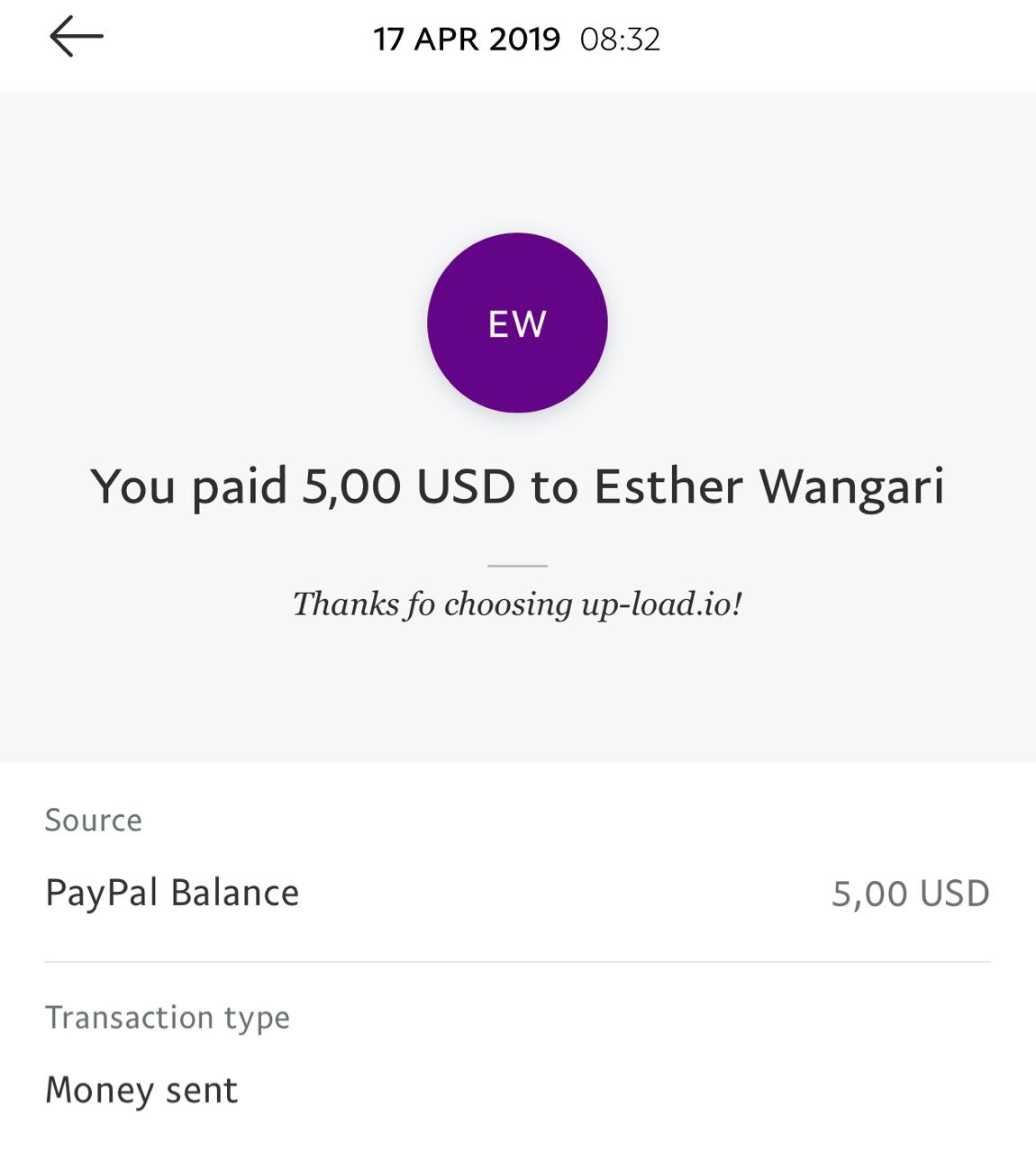 UP-LOAD.IO Payment Proof