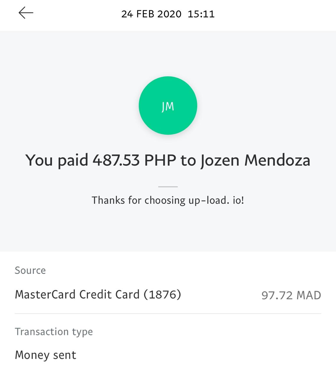 UP-LOAD.IO Payment Proof