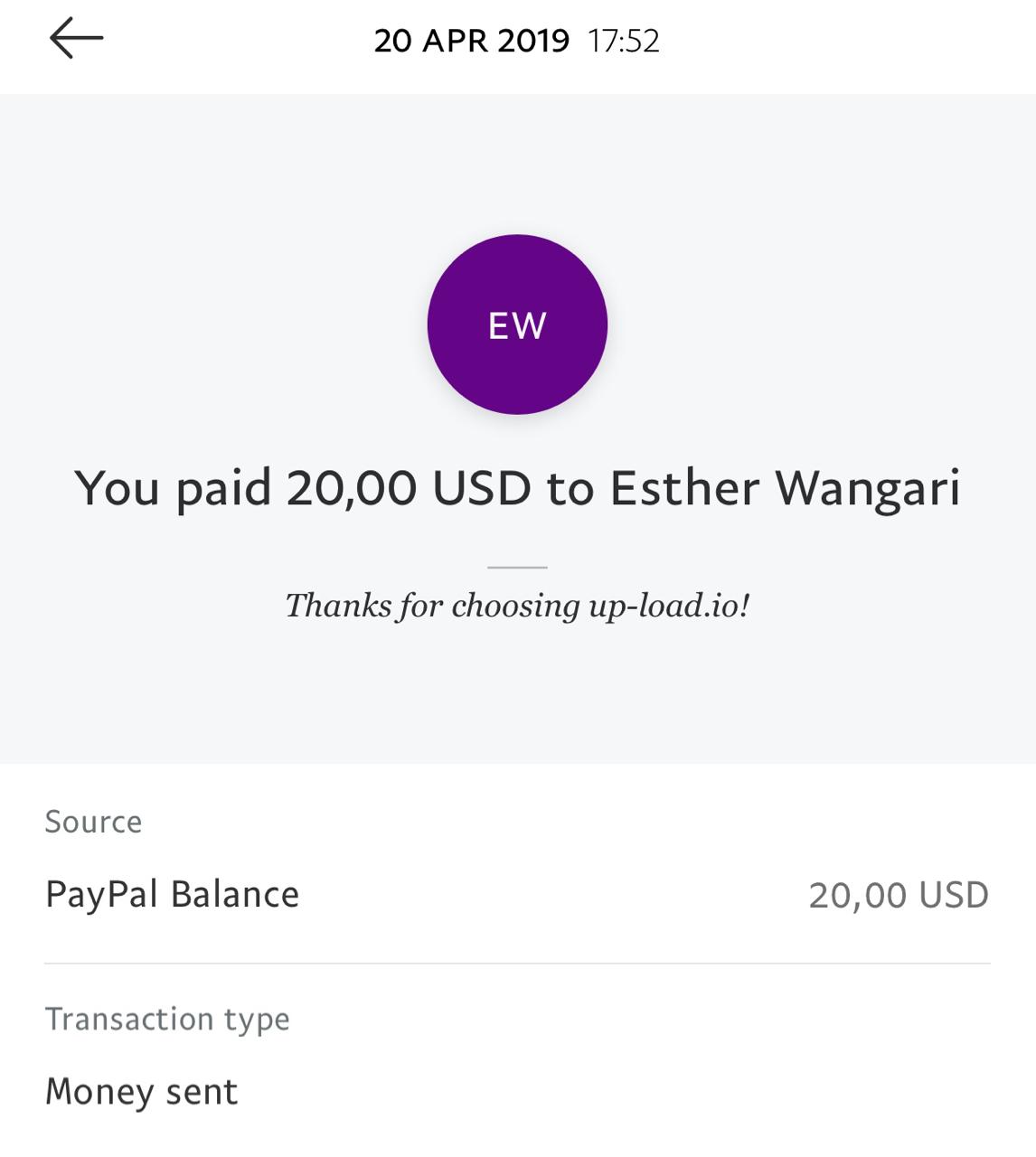 UP-LOAD.IO Payment Proof