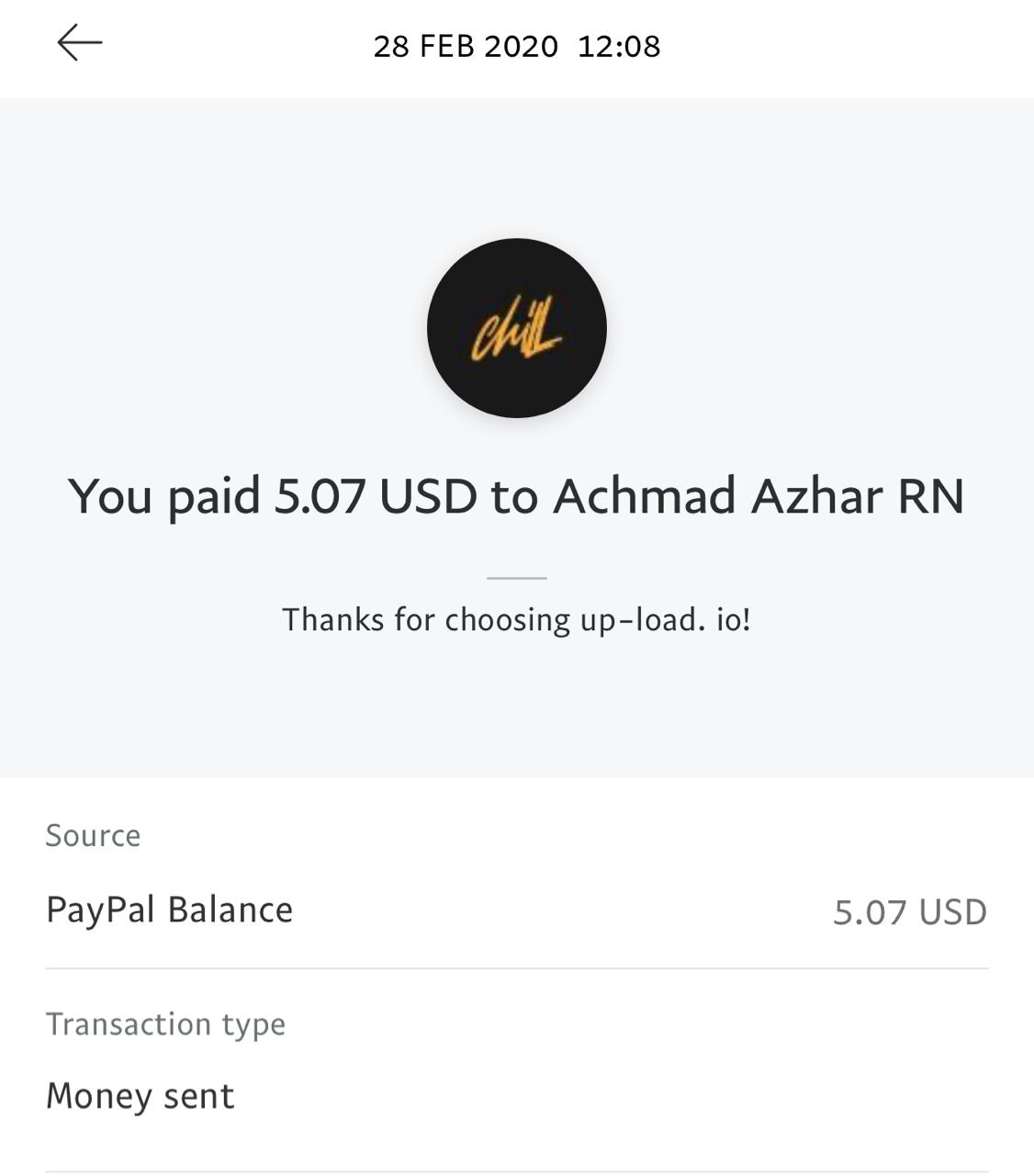 UP-LOAD.IO Payment Proof