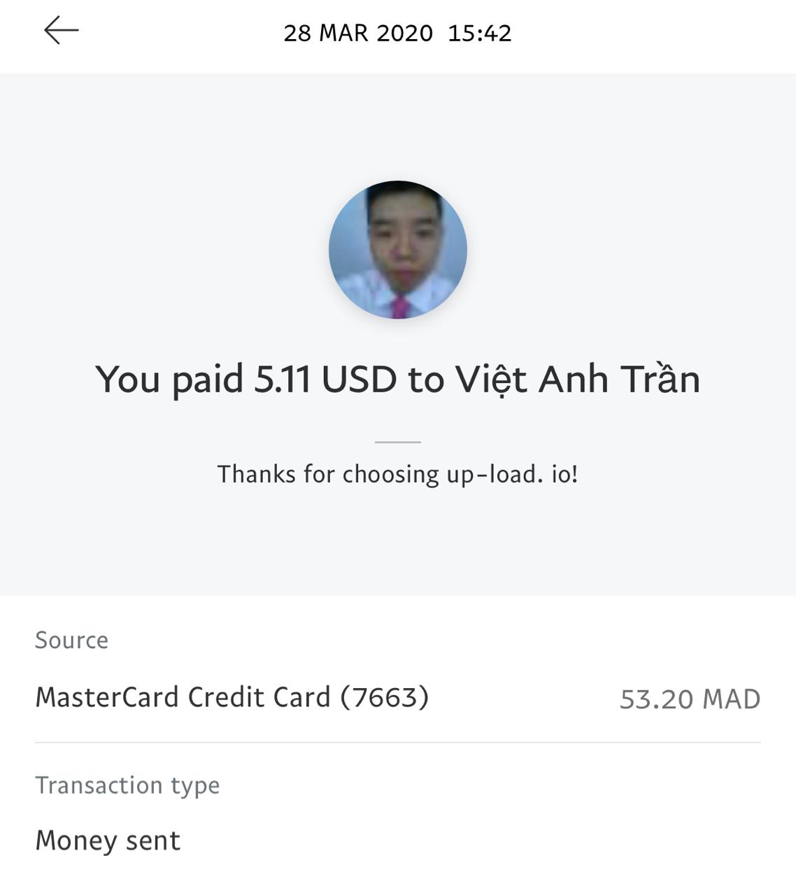 UP-LOAD.IO Payment Proof