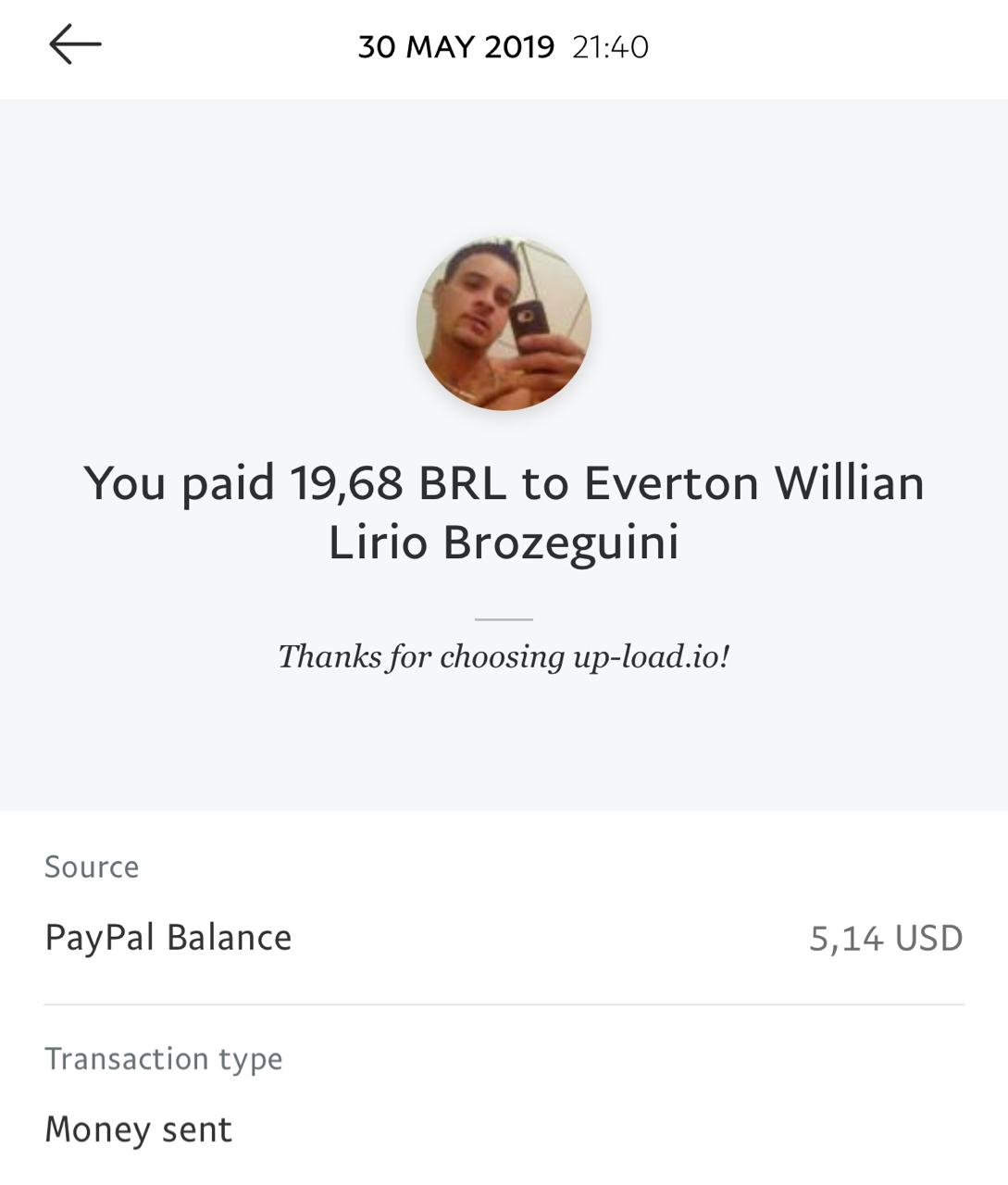 UP-LOAD.IO Payment Proof