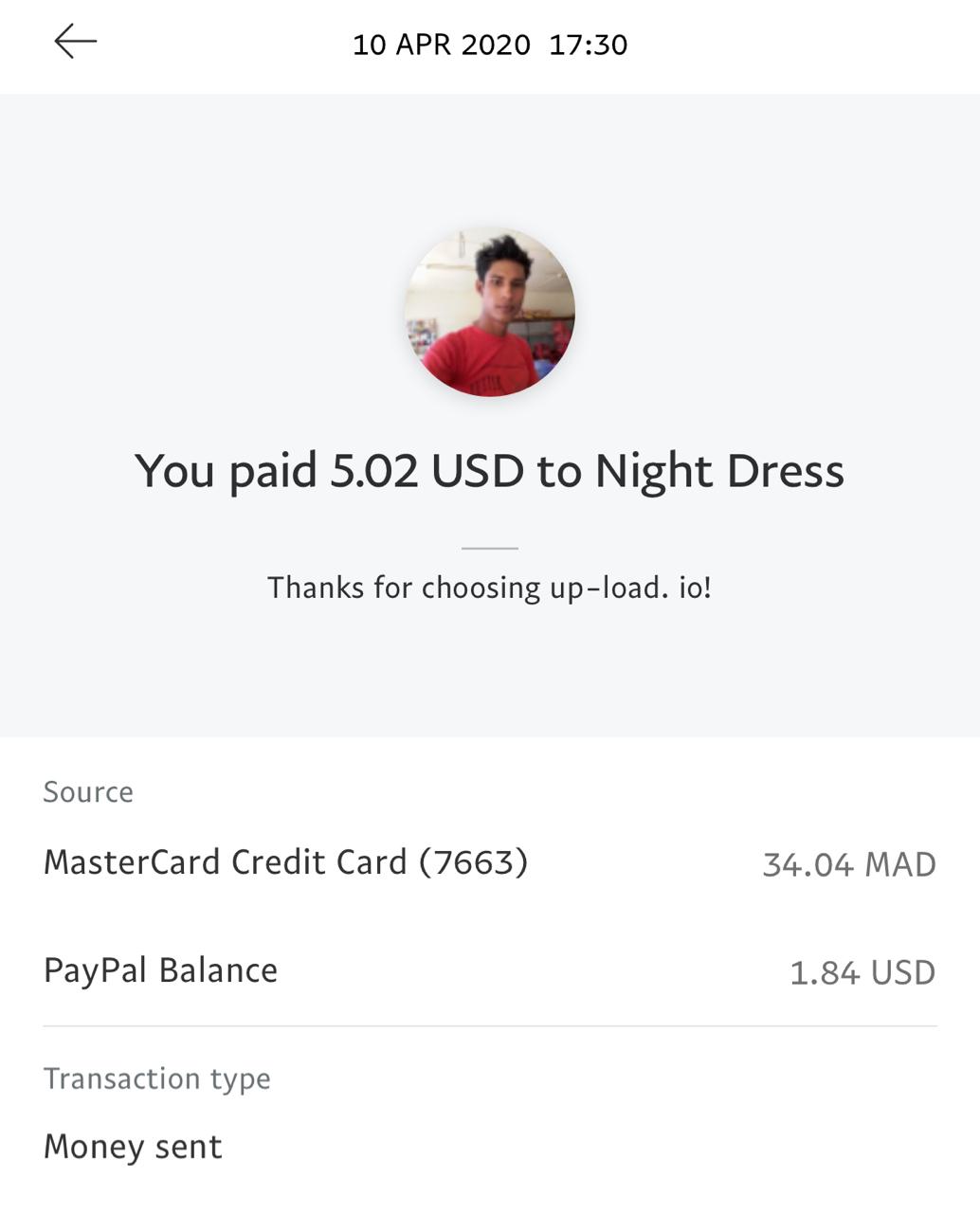 UP-LOAD.IO Payment Proof