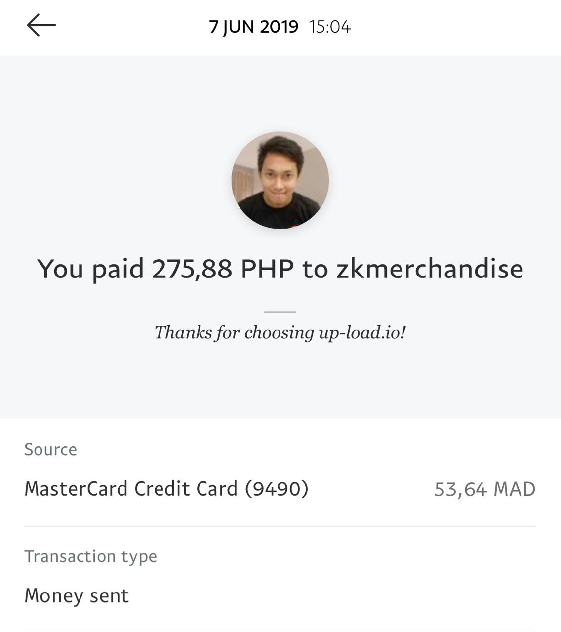 UP-LOAD.IO Payment Proof