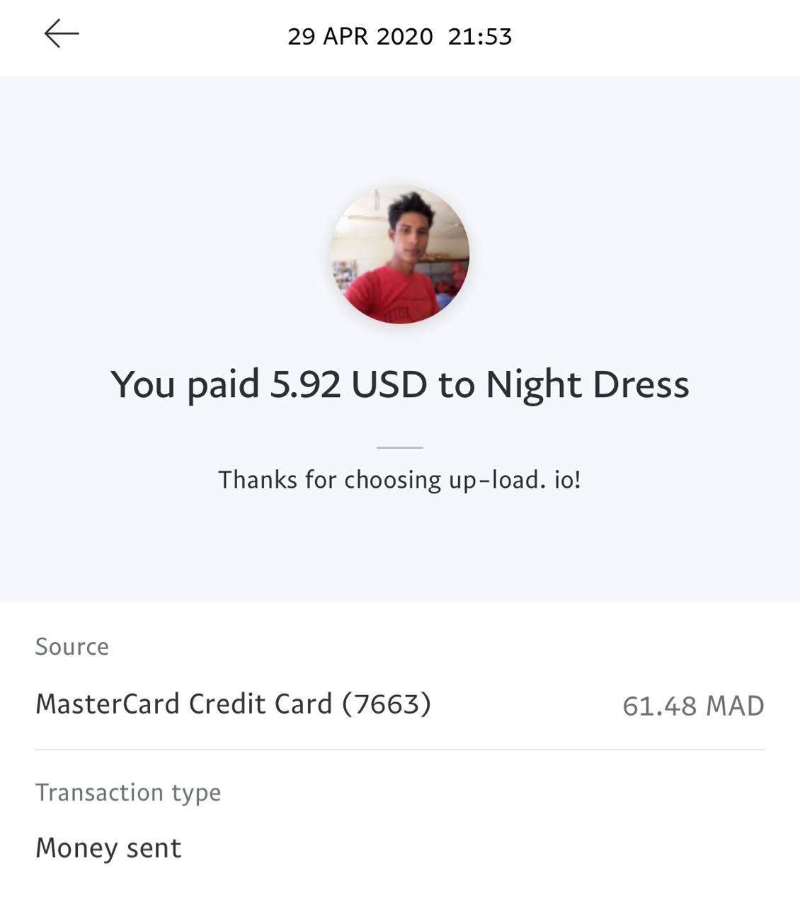 UP-LOAD.IO Payment Proof