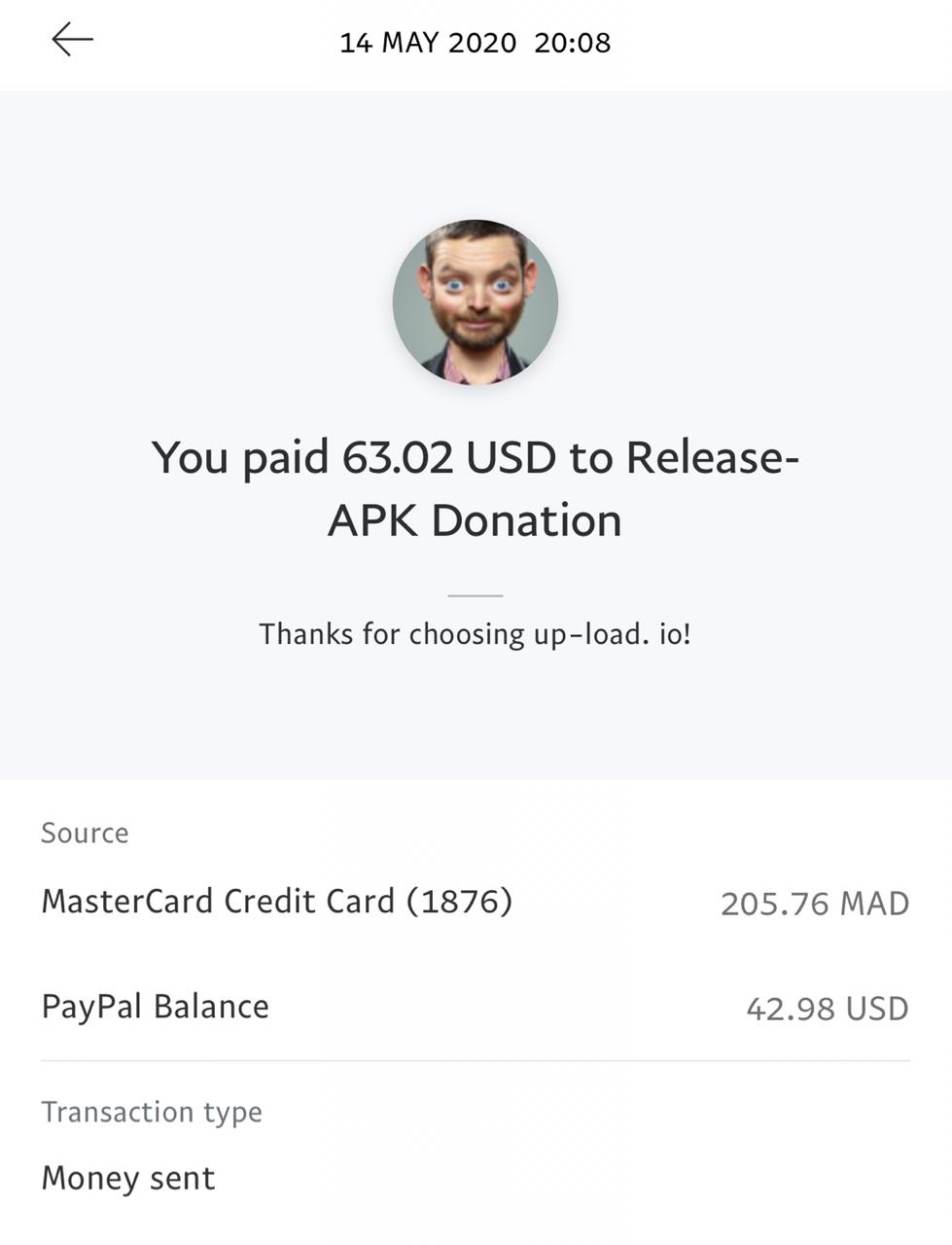 UP-LOAD.IO Payment Proof