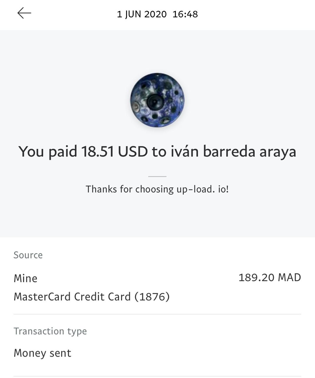 UP-LOAD.IO Payment Proof