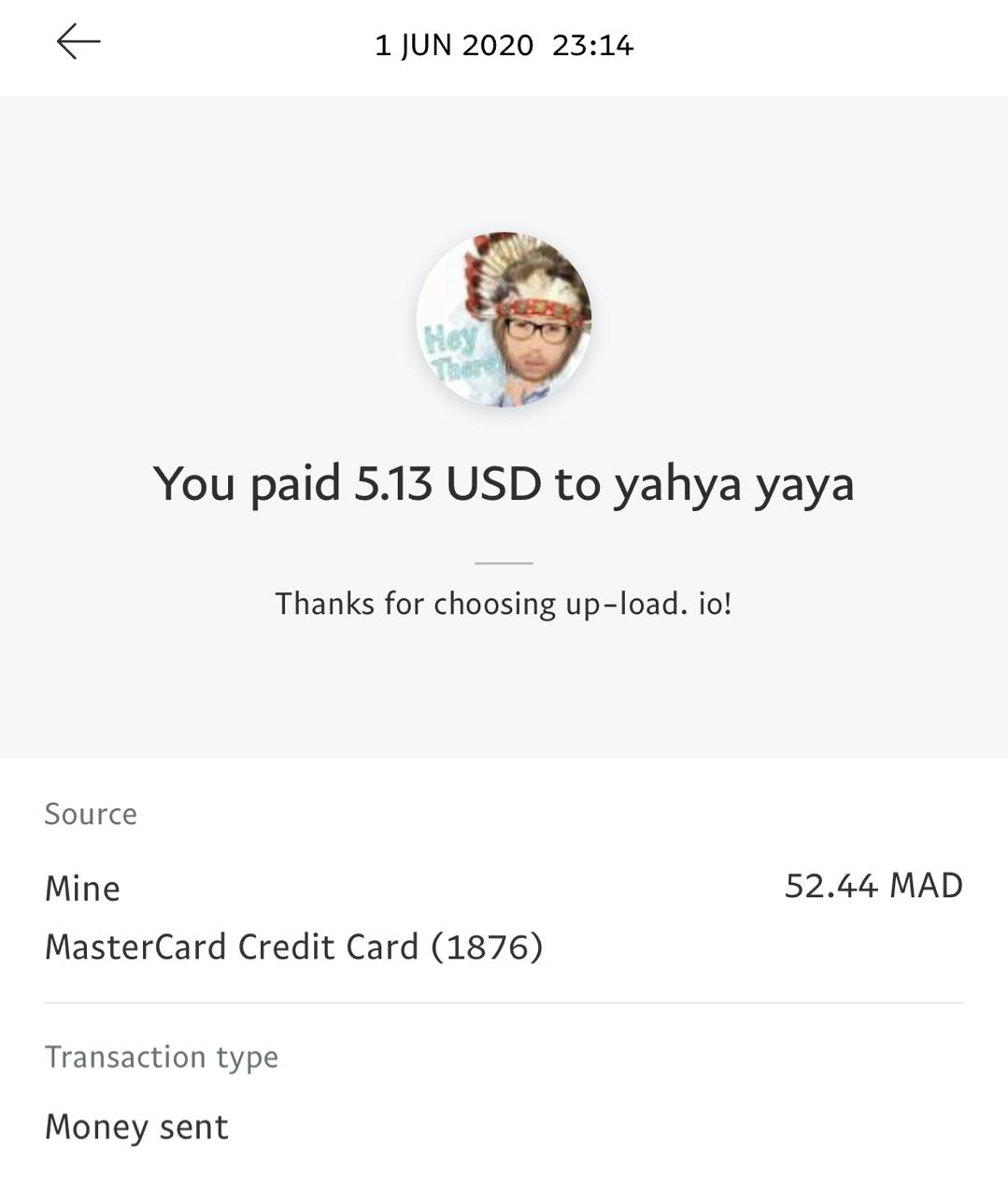 UP-LOAD.IO Payment Proof