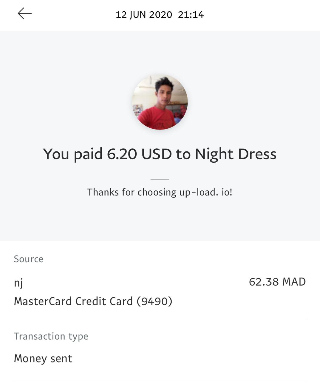 UP-LOAD.IO Payment Proof