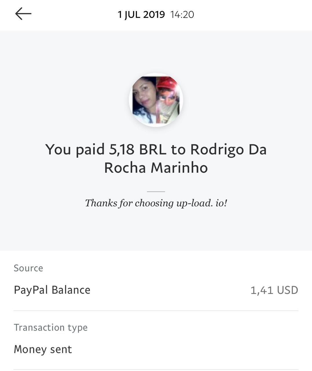 UP-LOAD.IO Payment Proof