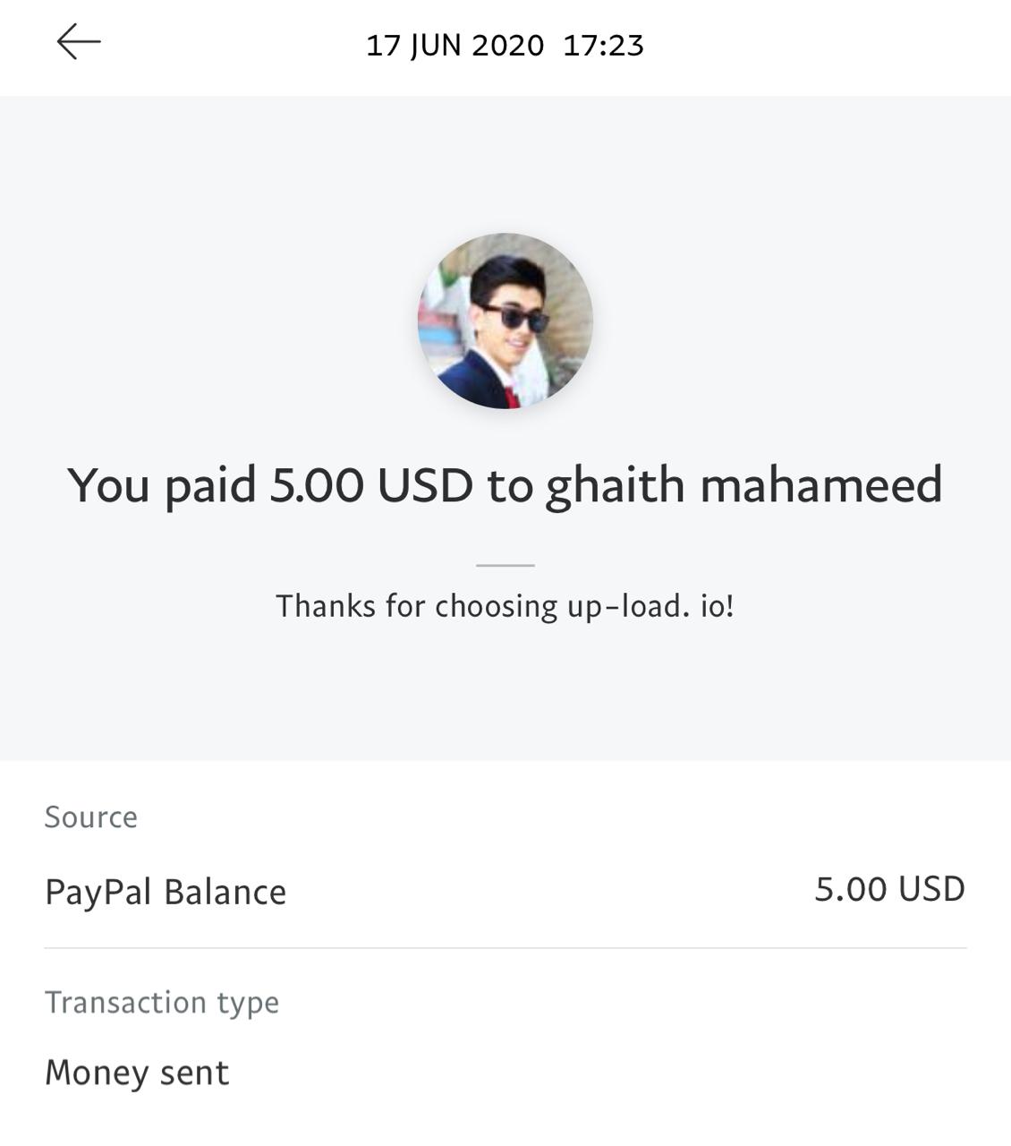 UP-LOAD.IO Payment Proof