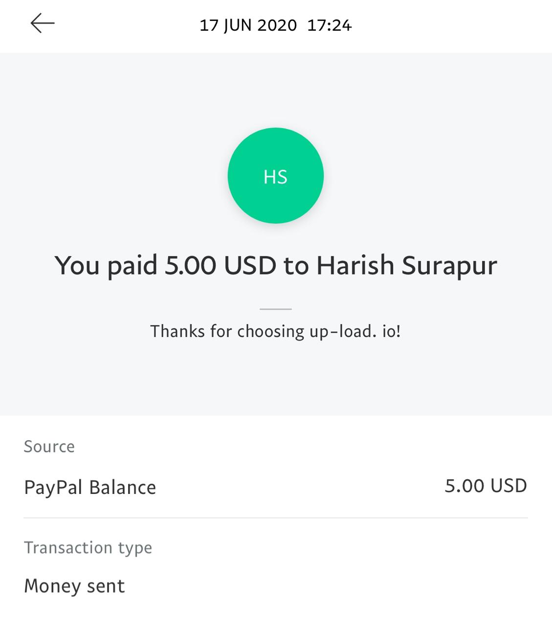 UP-LOAD.IO Payment Proof