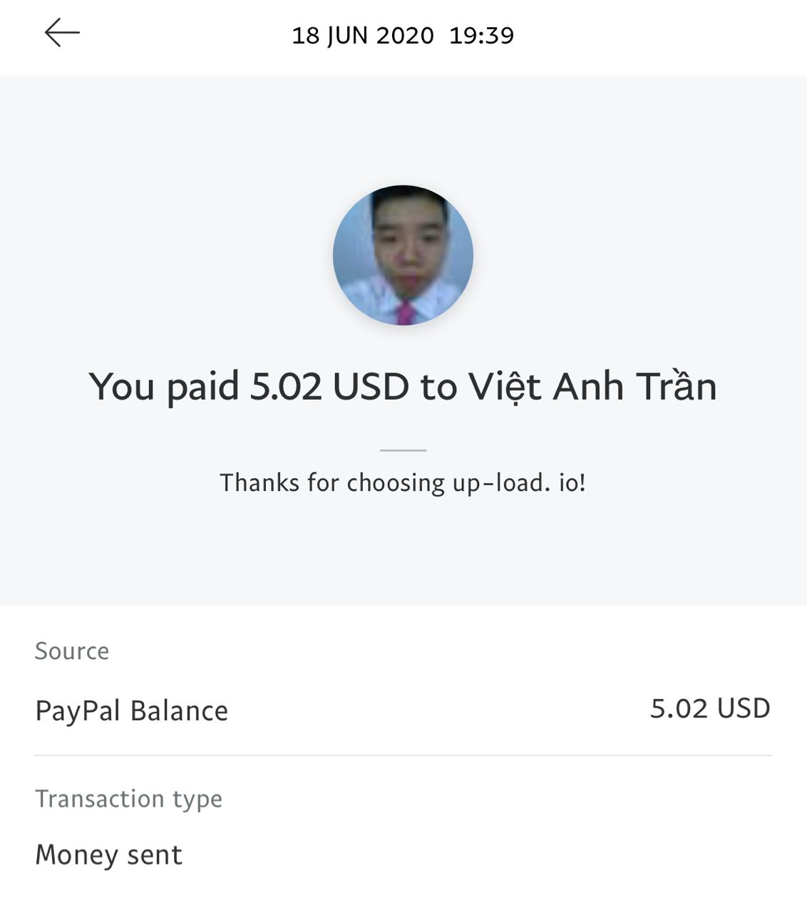 UP-LOAD.IO Payment Proof