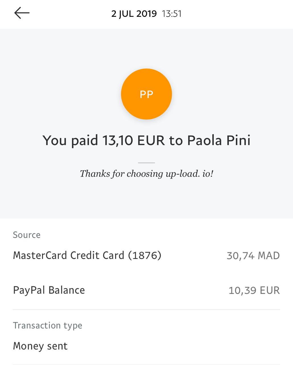 UP-LOAD.IO Payment Proof