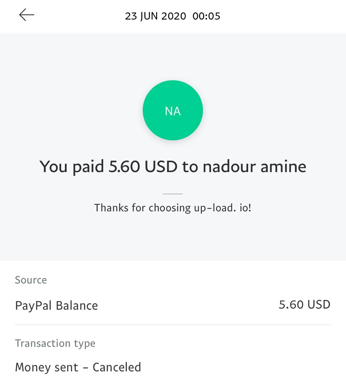 UP-LOAD.IO Payment Proof