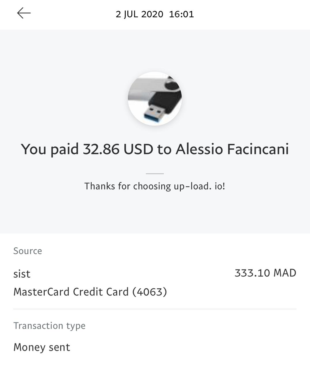 UP-LOAD.IO Payment Proof