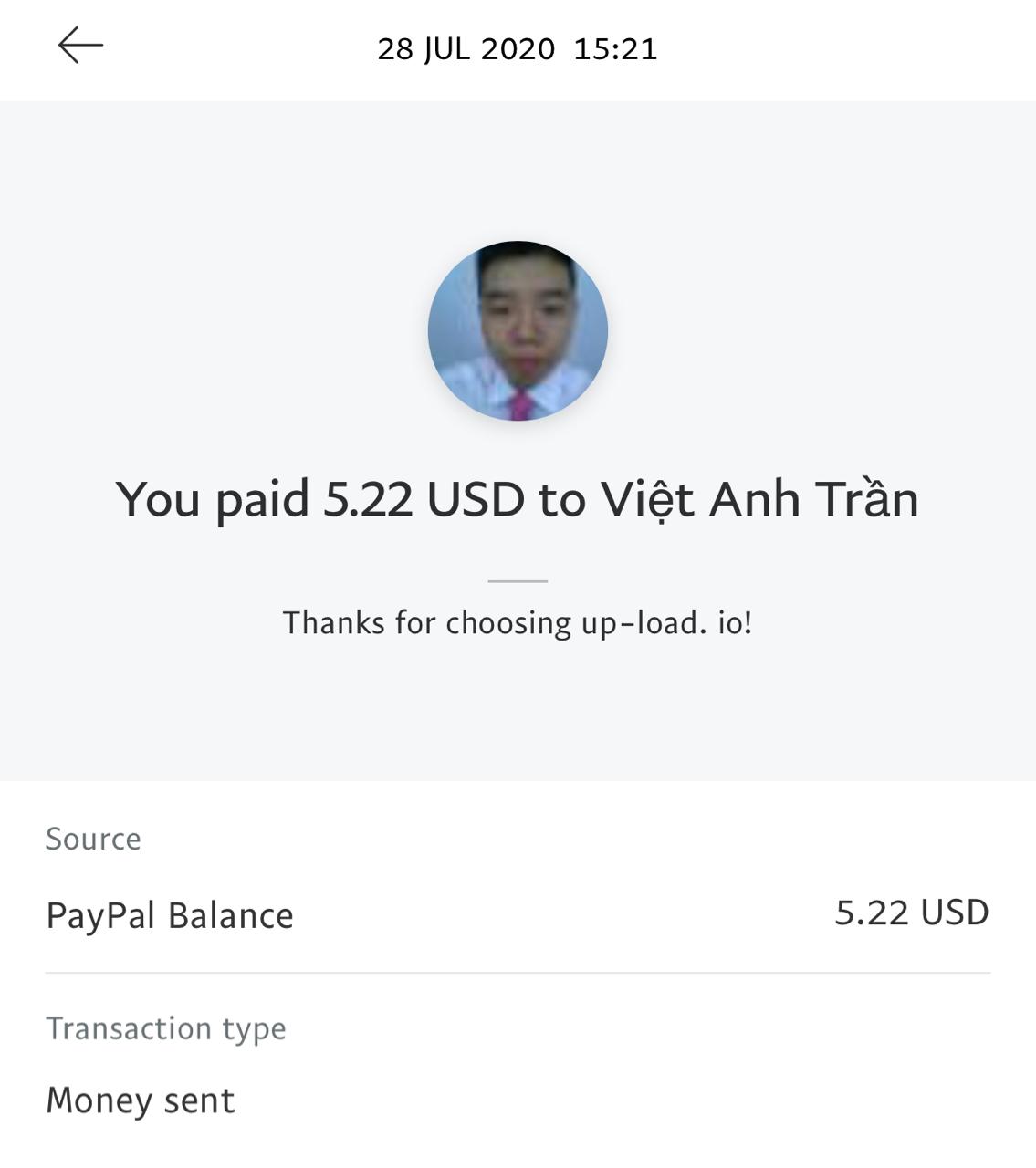 UP-LOAD.IO Payment Proof