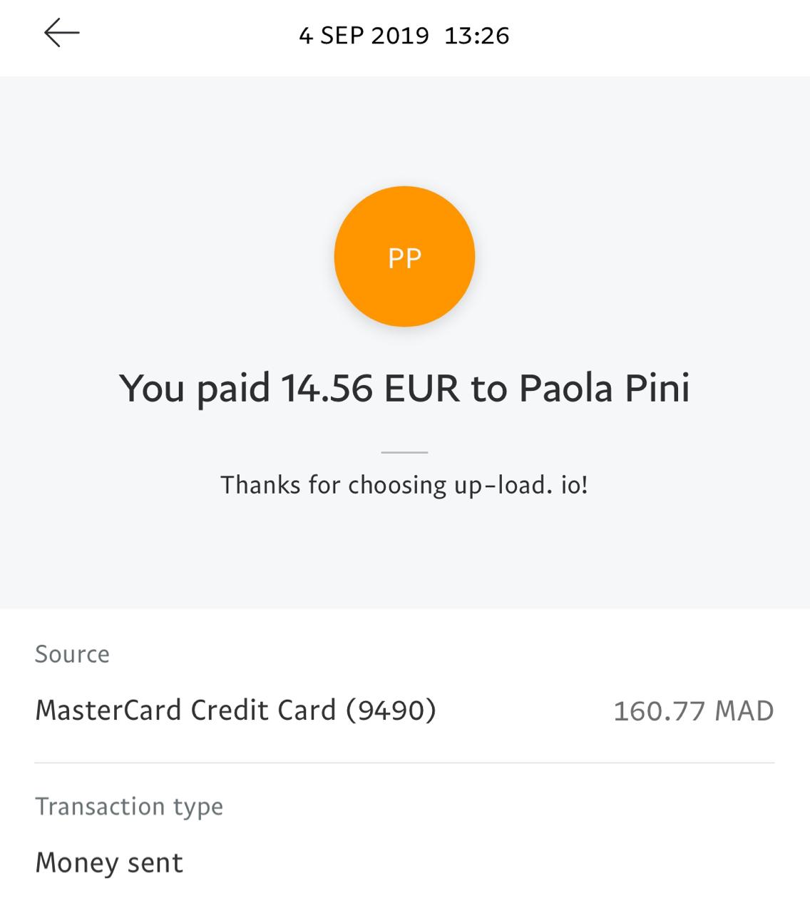 UP-LOAD.IO Payment Proof