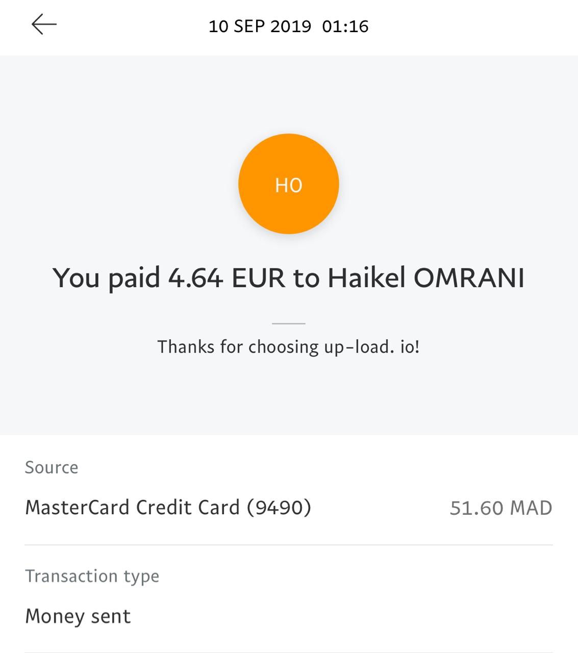 UP-LOAD.IO Payment Proof