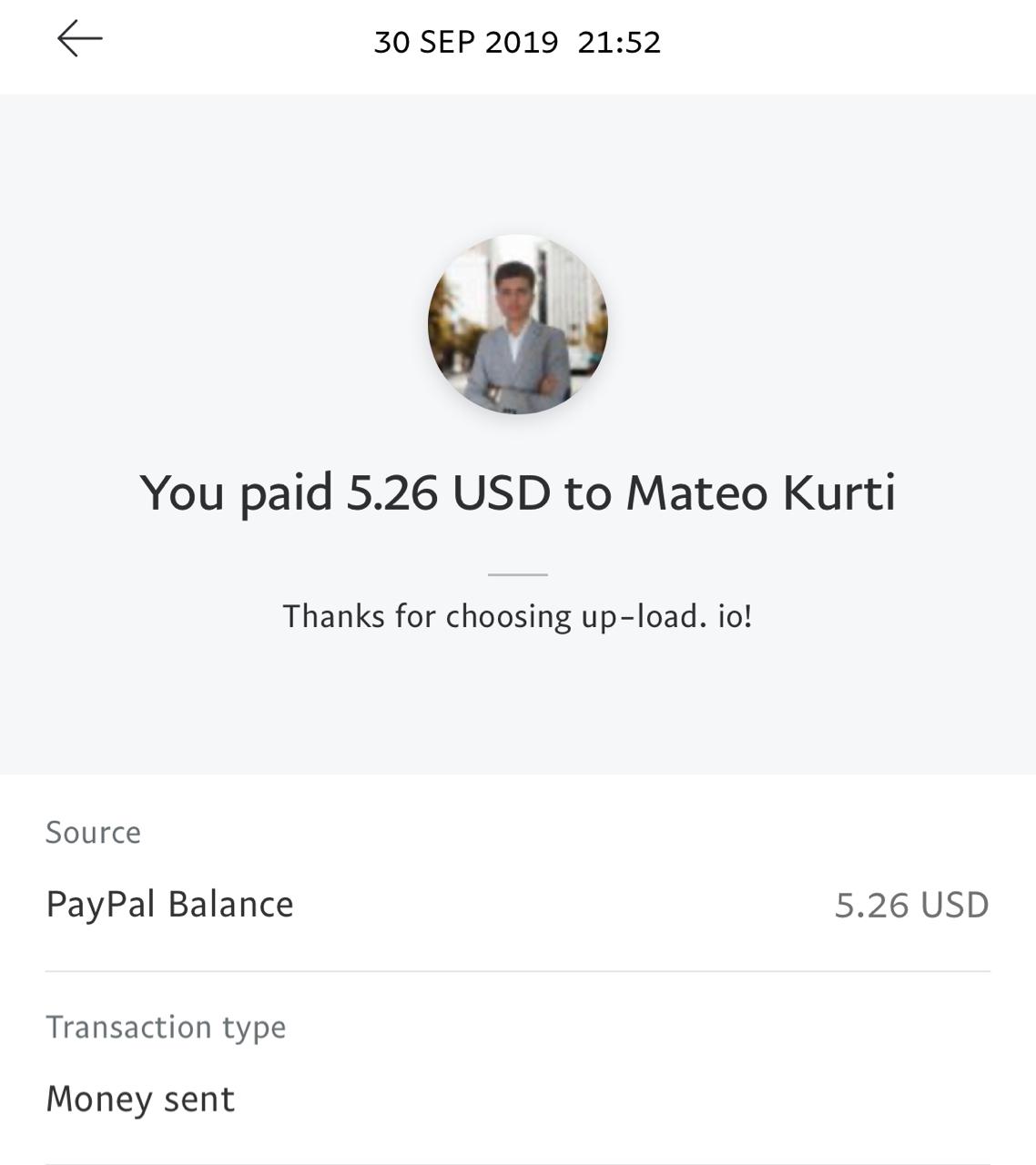 UP-LOAD.IO Payment Proof