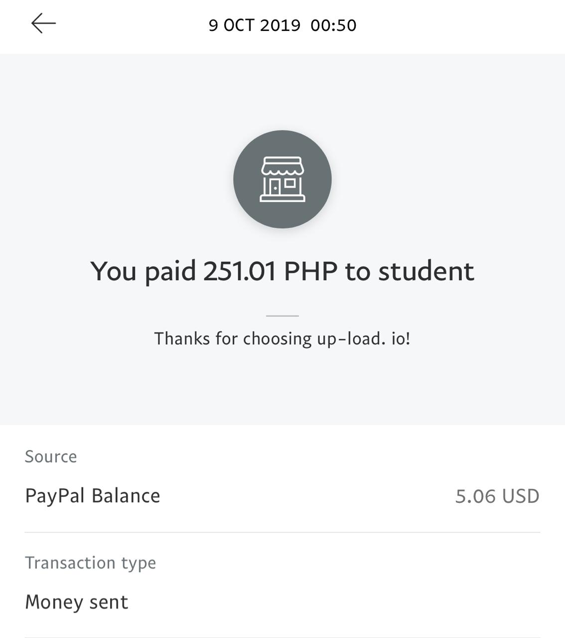 UP-LOAD.IO Payment Proof