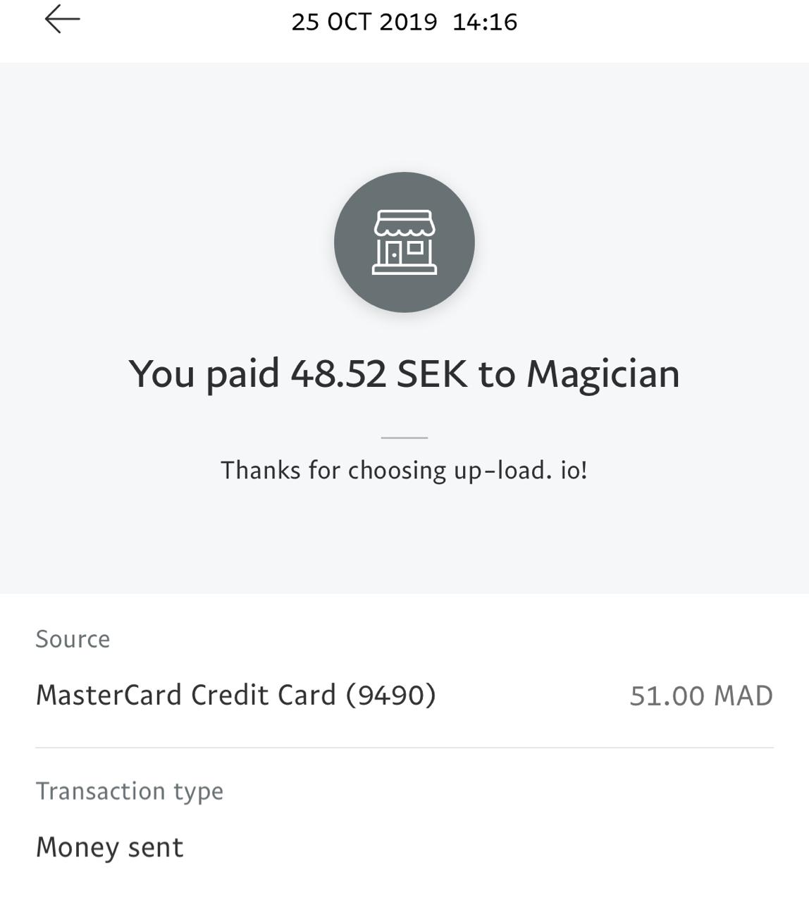 UP-LOAD.IO Payment Proof