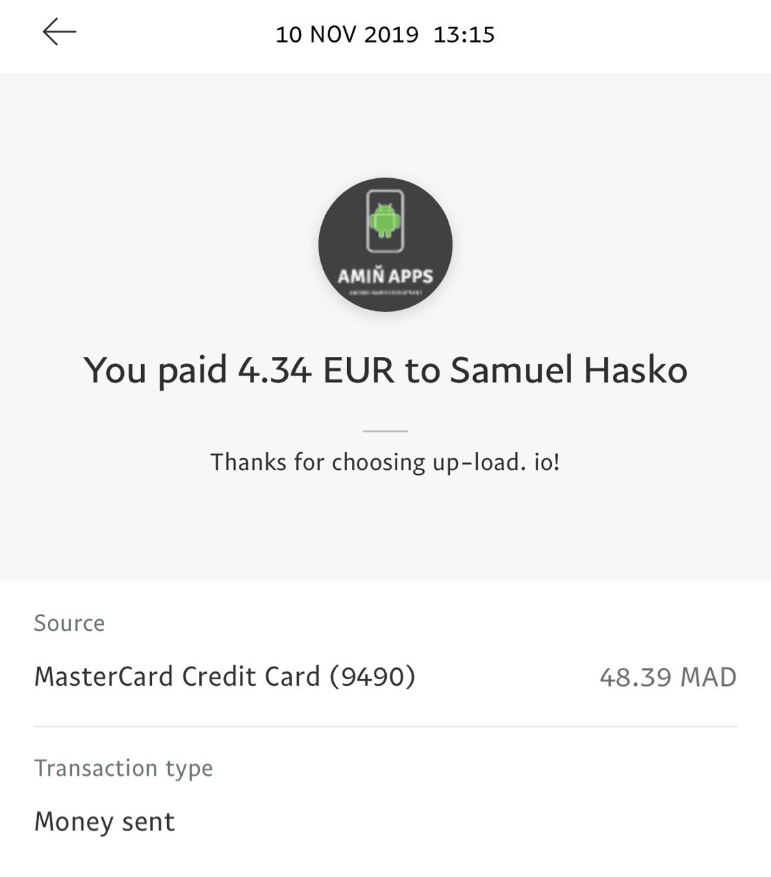 UP-LOAD.IO Payment Proof