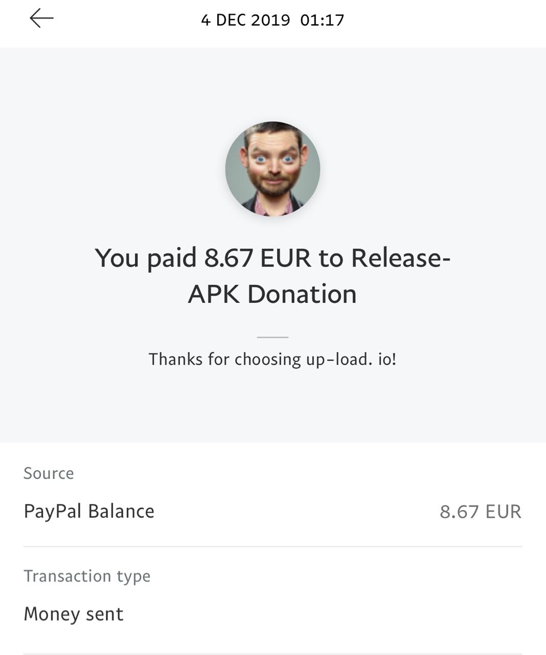 UP-LOAD.IO Payment Proof