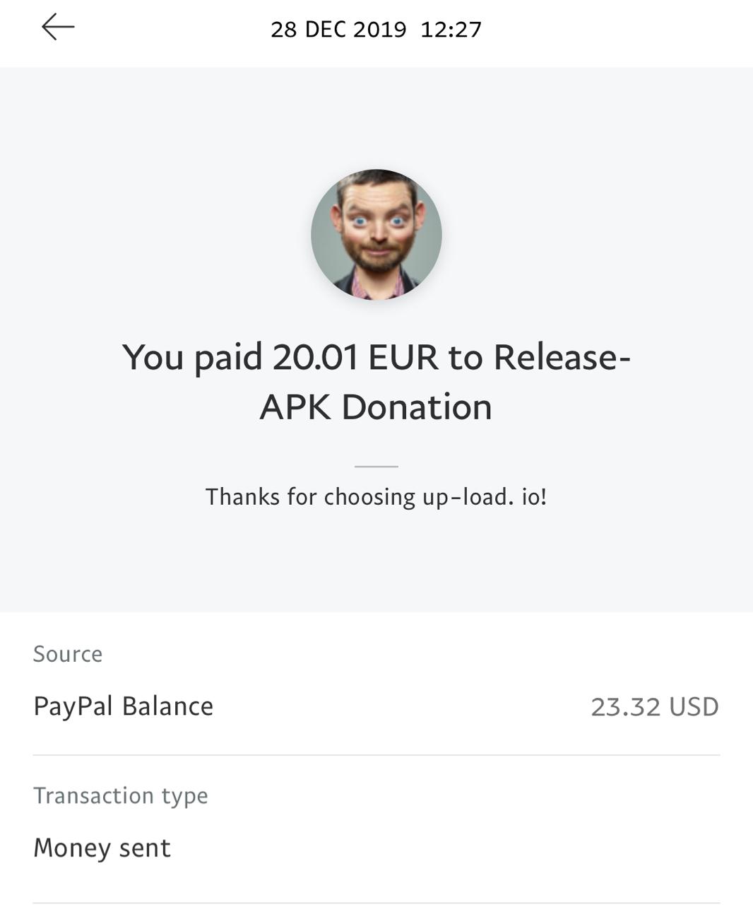 UP-LOAD.IO Payment Proof