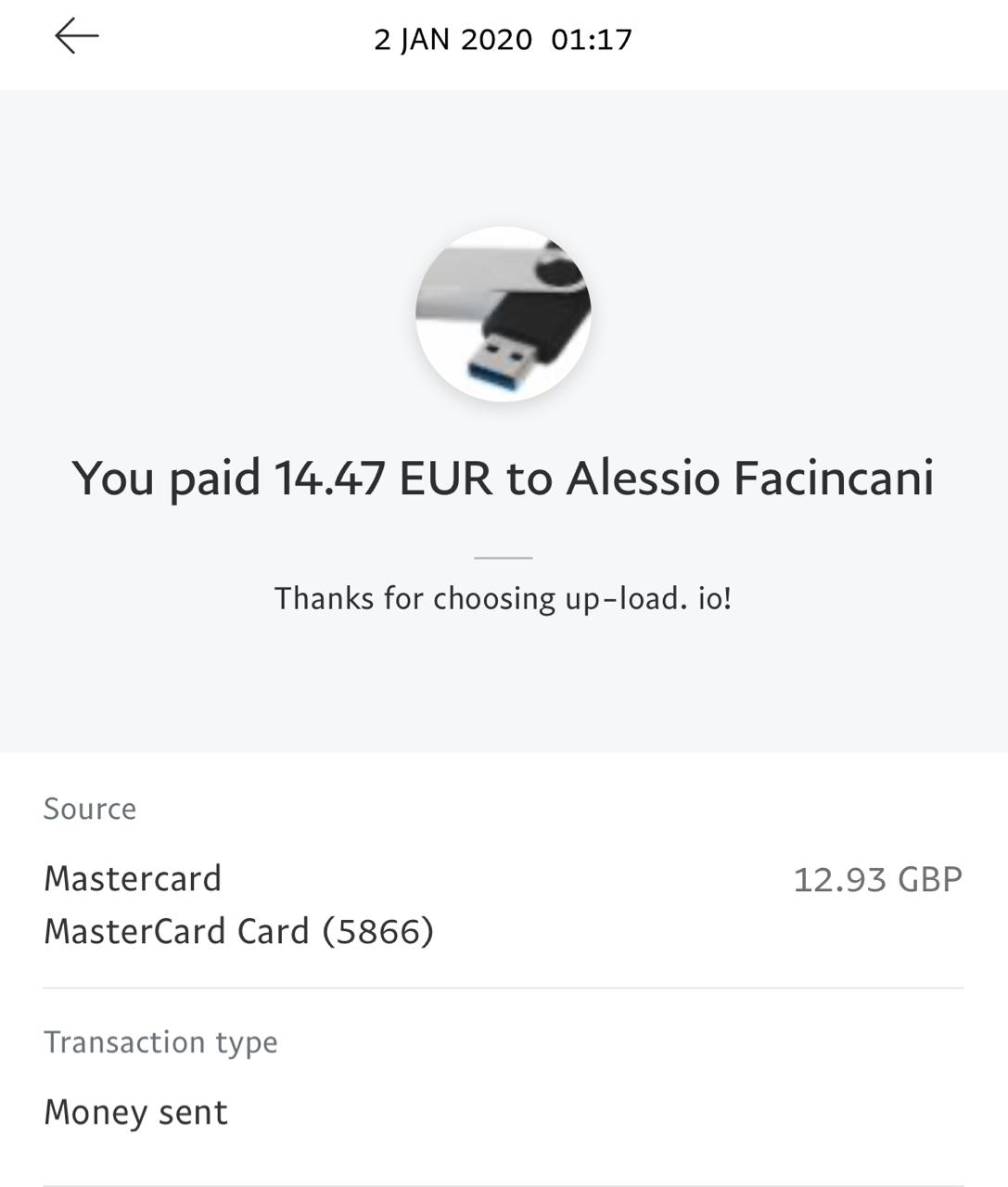 UP-LOAD.IO Payment Proof