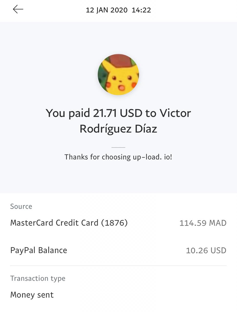 UP-LOAD.IO Payment Proof