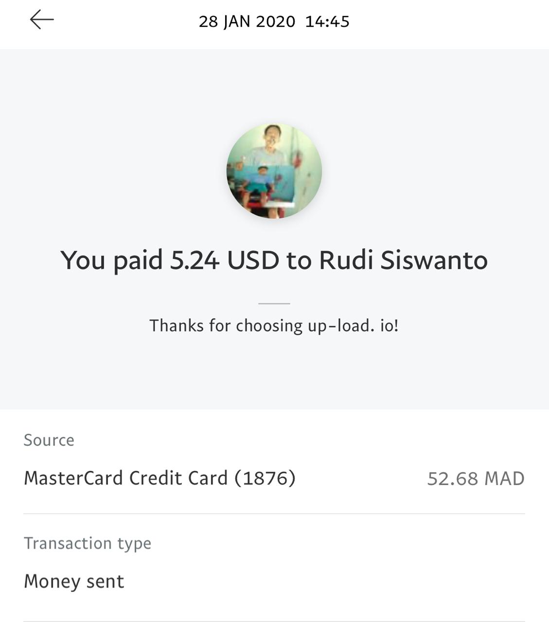 UP-LOAD.IO Payment Proof