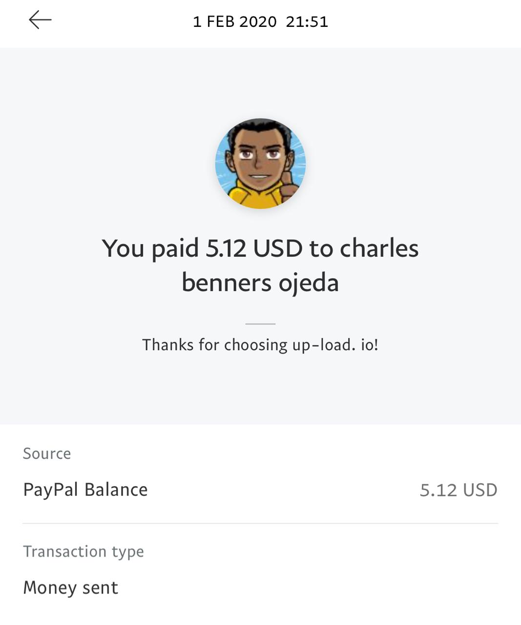 UP-LOAD.IO Payment Proof