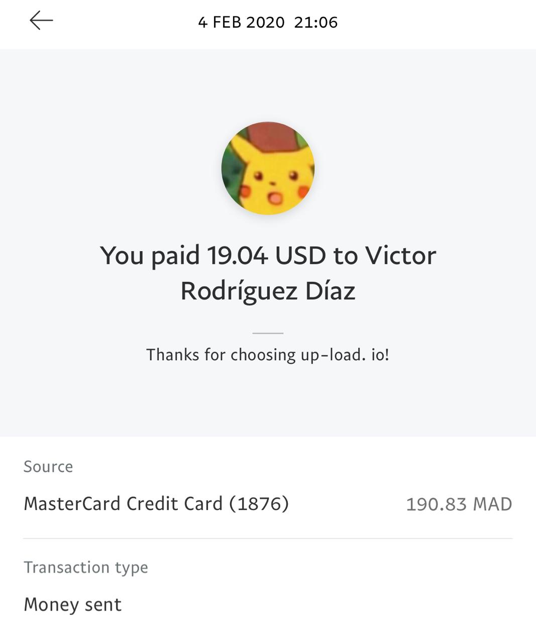 UP-LOAD.IO Payment Proof